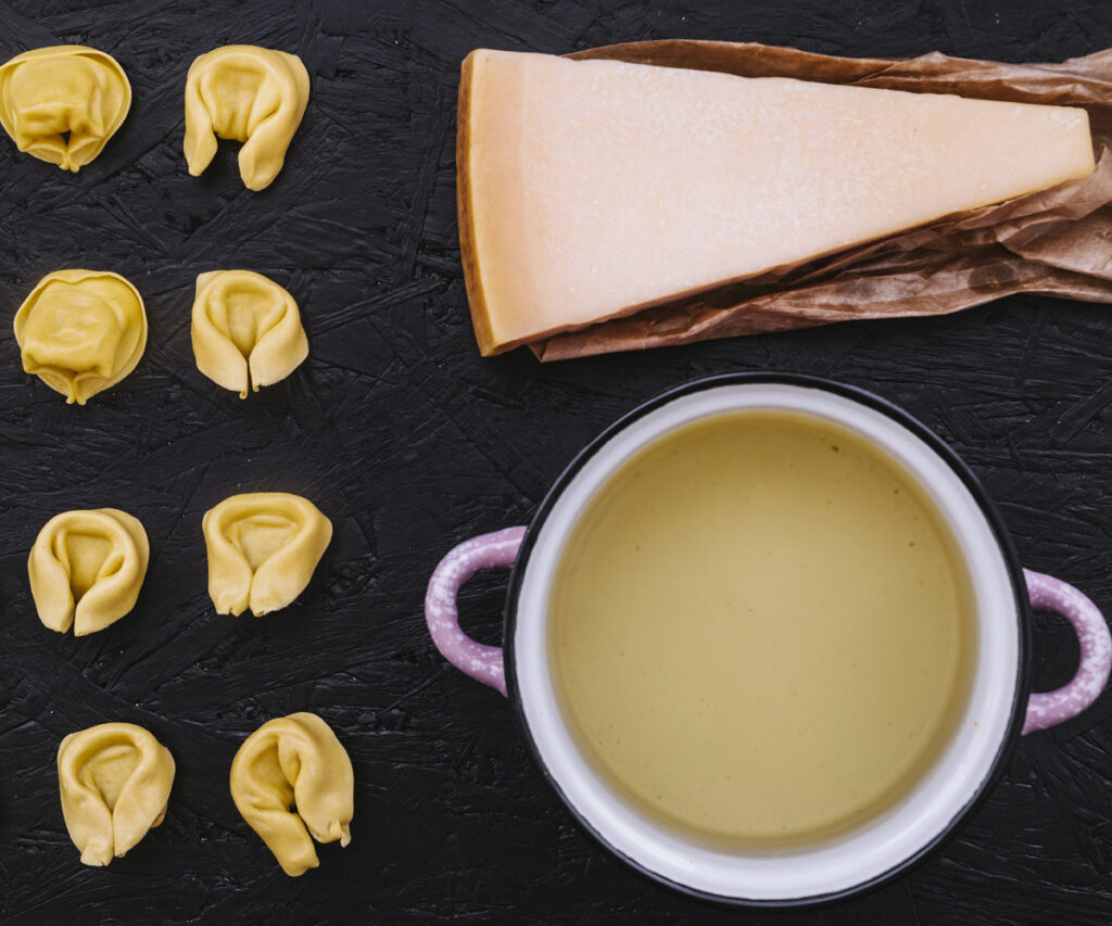 carne non pregiata per il brodo