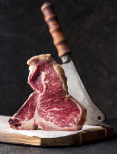 grasso nella bistecca